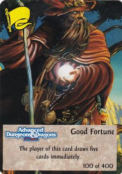 1994 TSR Spellfire Master the Magic #100 Good Fortune Front