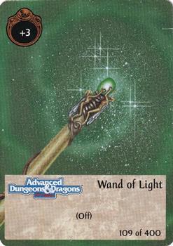 1994 TSR Spellfire Master the Magic #109 Wand of Light Front