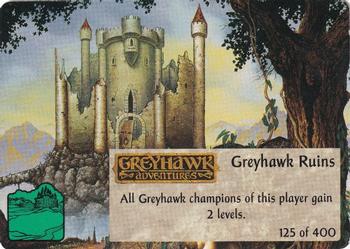 1994 TSR Spellfire Master the Magic #125 Greyhawk Ruins Front