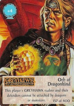 1994 TSR Spellfire Master the Magic #157 Orb of Dragonkind Front