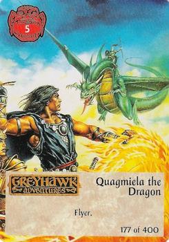 1994 TSR Spellfire Master the Magic #177 Quagmiela the Dragon Front