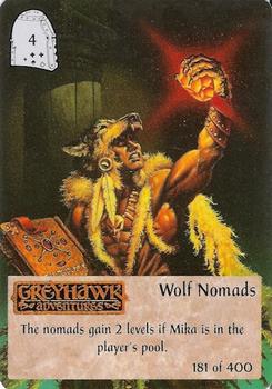 1994 TSR Spellfire Master the Magic #181 Wolf Nomads Front