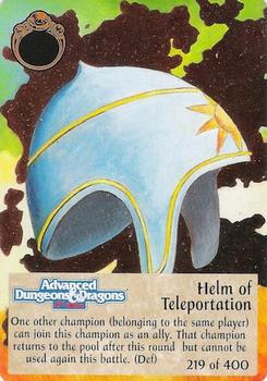 1994 TSR Spellfire Master the Magic #219 Helm of Teleportation Front