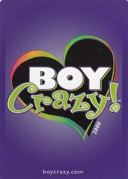 2000 Decipher Boy Crazy #17 Chris         California Back