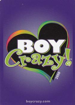 2000 Decipher Boy Crazy #26 Ryan          New York Back