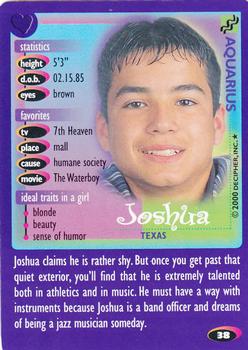 2000 Decipher Boy Crazy #38 Joshua        Texas Front