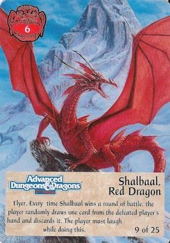 1994 TSR Spellfire Master the Magic - Chase #9 Shalbaal, Red Dragon Front