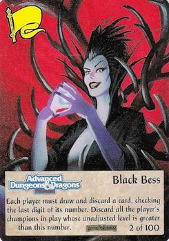 1994 TSR Spellfire Master the Magic - Forgotten Realms #2 Black Bess Front
