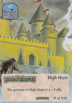 1994 TSR Spellfire Master the Magic - Forgotten Realms #21 High Horn Front