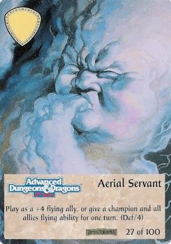 1994 TSR Spellfire Master the Magic - Forgotten Realms #27 Aerial Servant Front