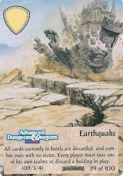 1994 TSR Spellfire Master the Magic - Forgotten Realms #29 Earthquake Front