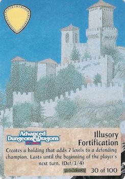 1994 TSR Spellfire Master the Magic - Forgotten Realms #30 Illusory Fortification Front