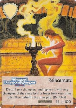 1994 TSR Spellfire Master the Magic - Forgotten Realms #33 Reincarnate Front