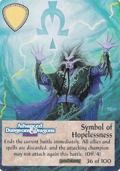 1994 TSR Spellfire Master the Magic - Forgotten Realms #36 Symbol of Hopelessness Front