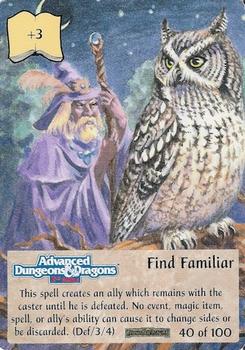 1994 TSR Spellfire Master the Magic - Forgotten Realms #40 Find Familiar Front