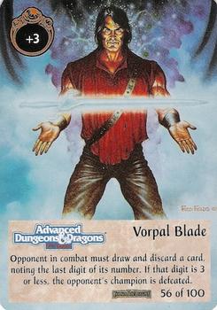 1994 TSR Spellfire Master the Magic - Forgotten Realms #56 Vorpal Blade Front