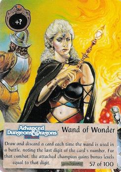 1994 TSR Spellfire Master the Magic - Forgotten Realms #57 Wand of Wonder Front
