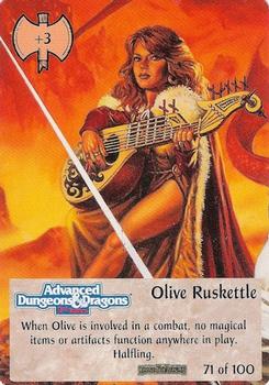 1994 TSR Spellfire Master the Magic - Forgotten Realms #71 Olive Ruskettle Front