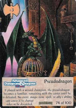 1994 TSR Spellfire Master the Magic - Forgotten Realms #74 Pseudodragon Front