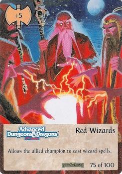 1994 TSR Spellfire Master the Magic - Forgotten Realms #75 Red Wizards Front
