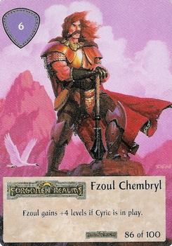 1994 TSR Spellfire Master the Magic - Forgotten Realms #86 Fzoul Chembryl Front