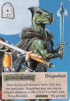 1994 TSR Spellfire Master the Magic - Forgotten Realms #93 Dragonbait Front