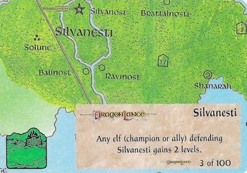 1994 TSR Spellfire Master the Magic - Dragonlance #3 Silvanesti Front