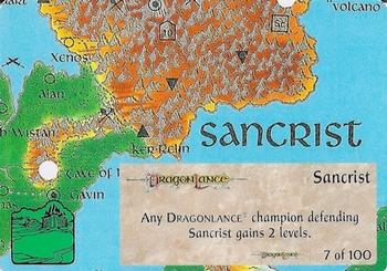 1994 TSR Spellfire Master the Magic - Dragonlance #7 Sancrist Front