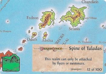 1994 TSR Spellfire Master the Magic - Dragonlance #12 Spine of Taladas Front