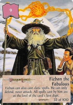 1994 TSR Spellfire Master the Magic - Dragonlance #32 Fizban the Fabulous Front