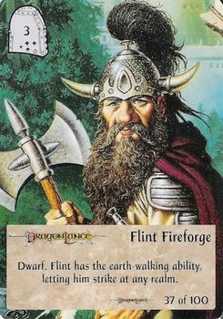 1994 TSR Spellfire Master the Magic - Dragonlance #37 Flint Fireforge Front