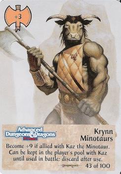1994 TSR Spellfire Master the Magic - Dragonlance #43 Krynn Minotaurs Front