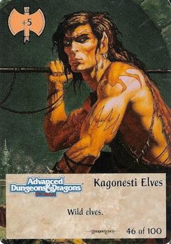 1994 TSR Spellfire Master the Magic - Dragonlance #46 Kagonesti Elves Front