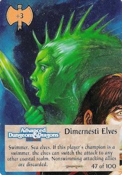 1994 TSR Spellfire Master the Magic - Dragonlance #47 Dimernesti Elves Front