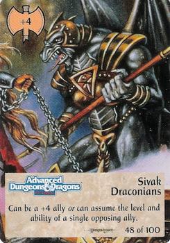 1994 TSR Spellfire Master the Magic - Dragonlance #48 Sivak Draconians Front