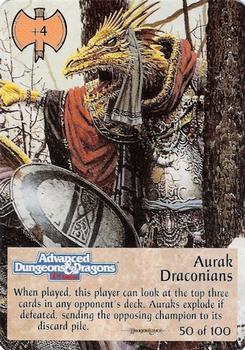 1994 TSR Spellfire Master the Magic - Dragonlance #50 Aurak Draconians Front