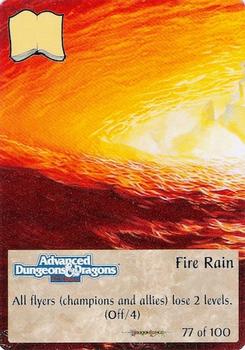 1994 TSR Spellfire Master the Magic - Dragonlance #77 Fire Rain Front