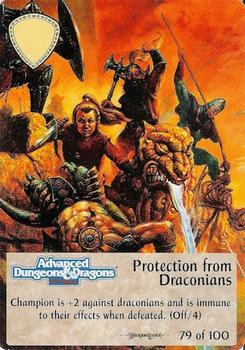1994 TSR Spellfire Master the Magic - Dragonlance #79 Protection from Draconians Front