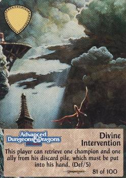 1994 TSR Spellfire Master the Magic - Dragonlance #81 Divine Intervention Front