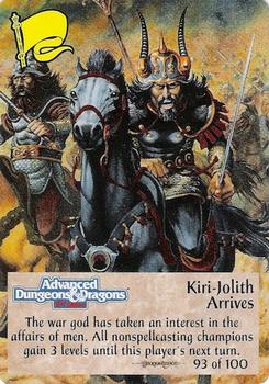 1994 TSR Spellfire Master the Magic - Dragonlance #93 Kiri-Jolith Arrives Front