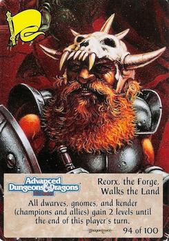 1994 TSR Spellfire Master the Magic - Dragonlance #94 Reorx, the Forge, Walks the Land Front