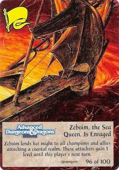 1994 TSR Spellfire Master the Magic - Dragonlance #96 Zeboim, the Sea Queen, is Enraged Front