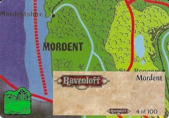 1994 TSR Spellfire Master the Magic - Ravenloft #4 Mordent Front