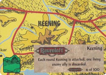1994 TSR Spellfire Master the Magic - Ravenloft #6 Keening Front