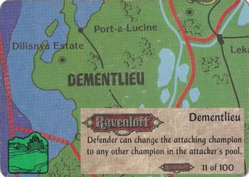 1994 TSR Spellfire Master the Magic - Ravenloft #11 Dementlieu Front