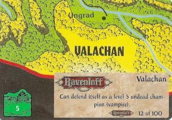 1994 TSR Spellfire Master the Magic - Ravenloft #12 Valachan Front