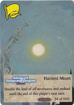 1994 TSR Spellfire Master the Magic - Ravenloft #24 Harvest Moon Front