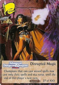 1994 TSR Spellfire Master the Magic - Ravenloft #27 Disrupted Magic Front