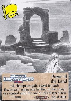 1994 TSR Spellfire Master the Magic - Ravenloft #28 Power of the Land Front
