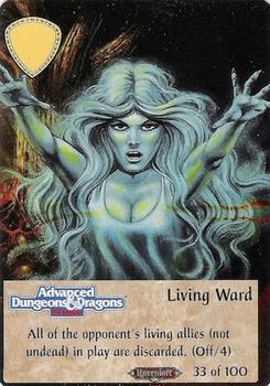 1994 TSR Spellfire Master the Magic - Ravenloft #33 Living Ward Front
